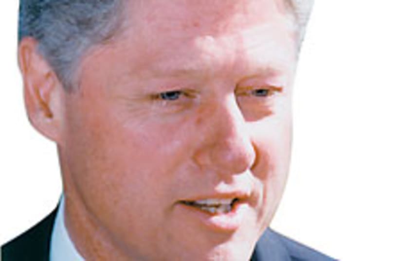 Bill Clinton 224 (photo credit: Jerusalem Post Archives)