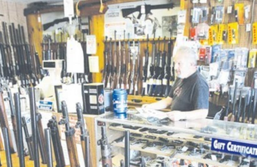 Gun store 370 (photo credit: REUTERS)