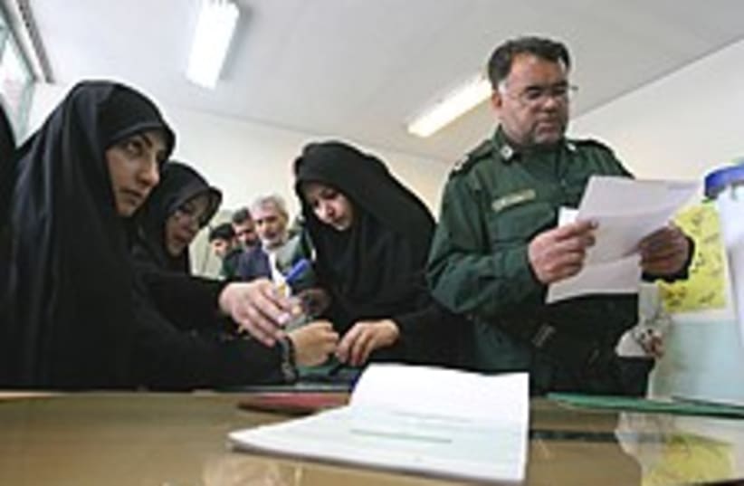 iran vote 224 88 (photo credit: )