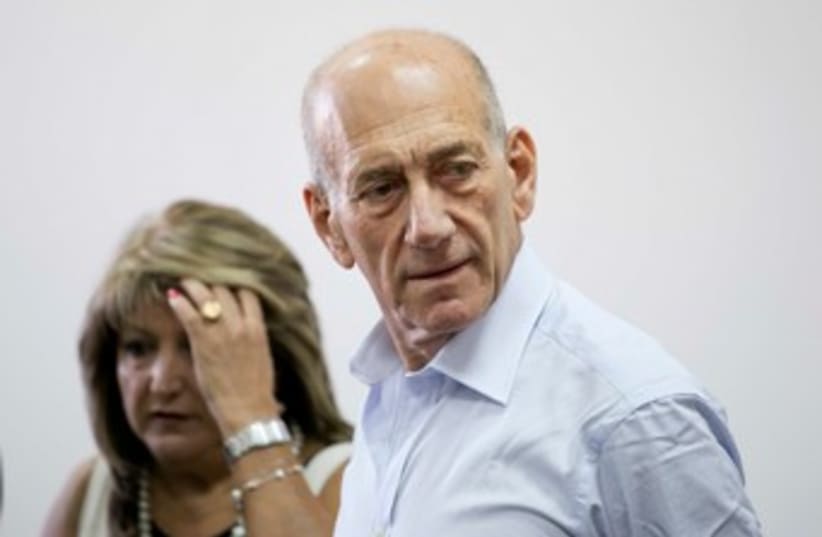 Olmert, Zaken 370 (photo credit: Pool / Olivia Fitosi)