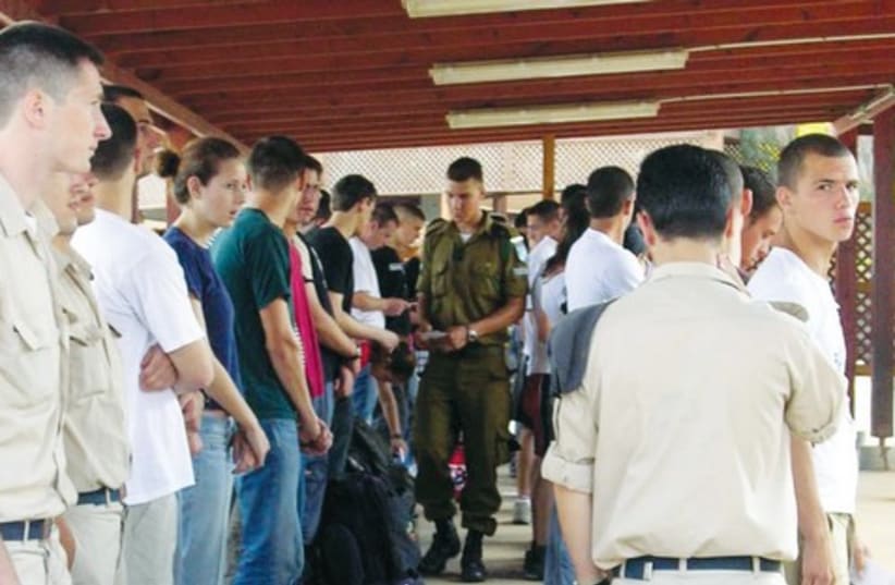 New IDF recruits 521 (photo credit: IDF Spokesman’s Office)