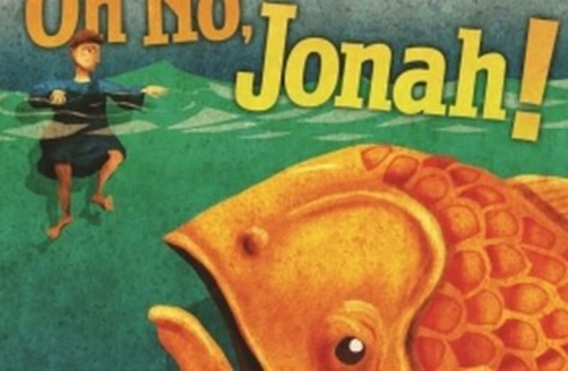 Children's book "Oh No, Jonah!" 370 (photo credit: Kar-Ben Publishing)