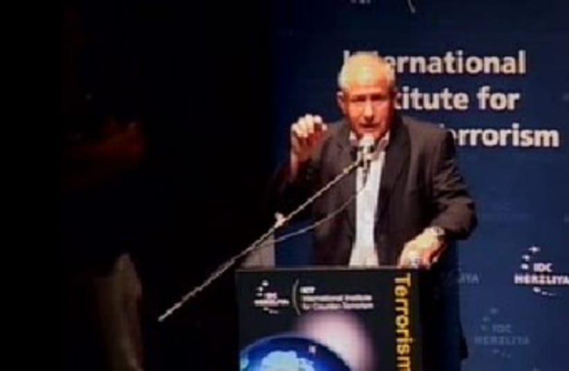 Avi Dichter at Herzliya conference 370 (photo credit: Screenshot)