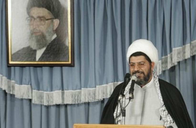 Ali Shirazi and Ayatollah 370 (photo credit: REUTERS/Fars News)