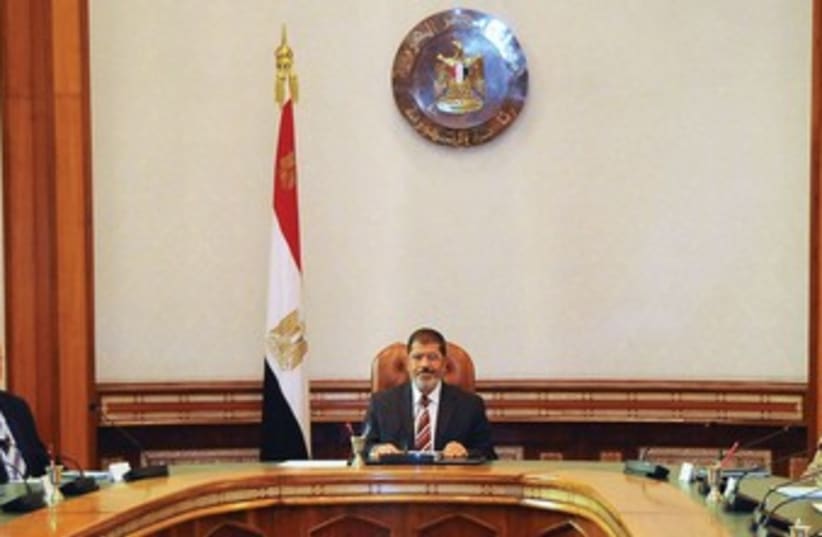 Mohamed Morsy (photo credit: Reuters)
