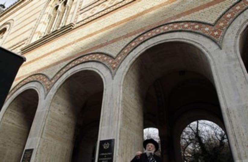 Dohány synagogue 370 (photo credit: Laszlo Balogh / Reuters)