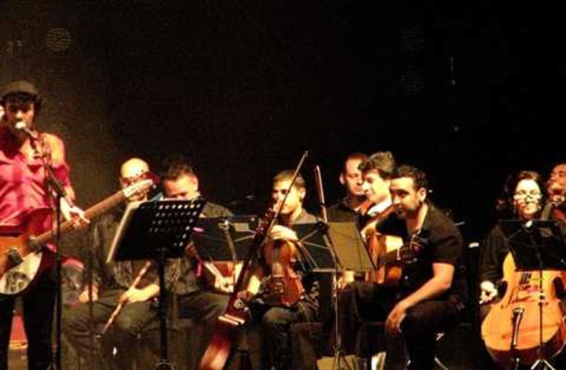 knesiyat hasechel with Andalus Orchestra (photo credit: Deborah Danan)