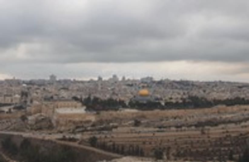 City of Jerusalem 300 (photo credit: Marc Israel Sellem/The Jerusalem Post)