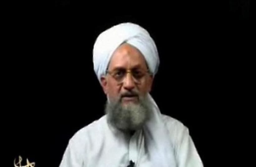 Ayman al-Zawahiri (photo credit: REUTERS/Reuters TV)