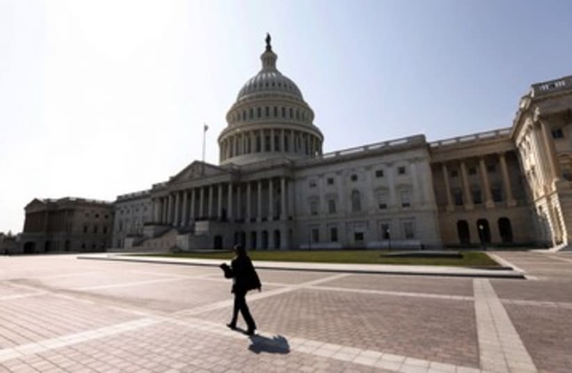 US Capitol building in Washington DC 390 (photo credit: Kevin Lamarque / Reuters)