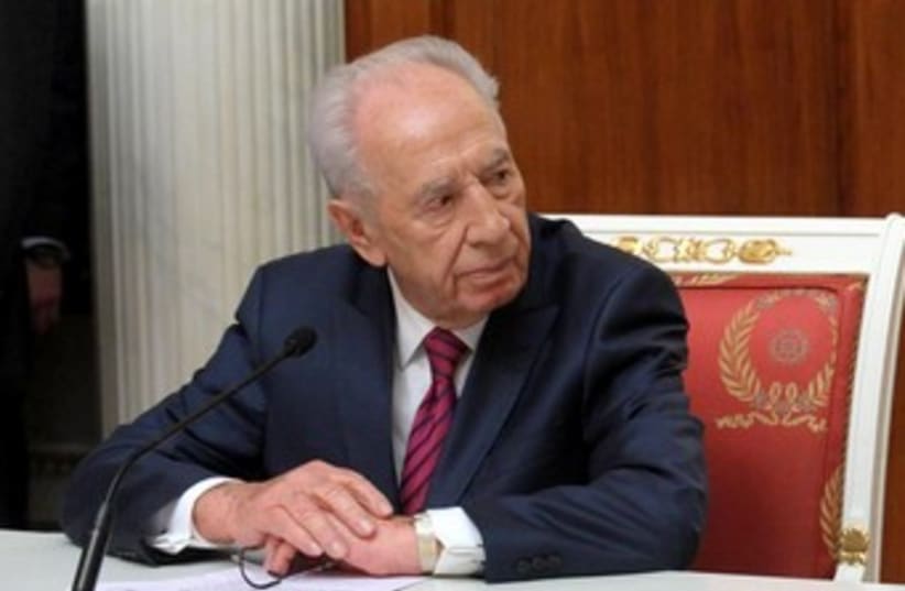 President Shimon Peres 370 (photo credit: Mark Neiman/GPO)