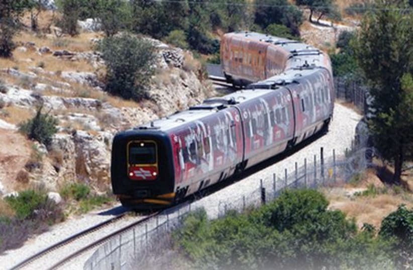 train 521 (photo credit: Reuters)