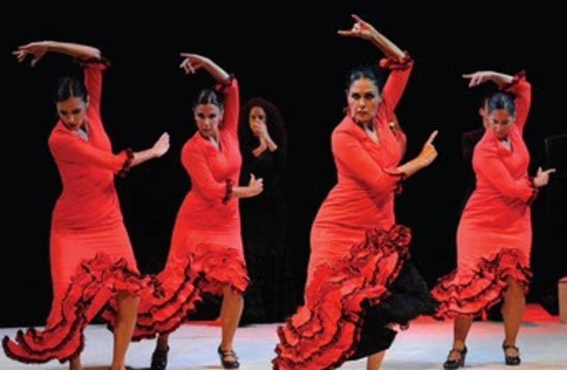 Remangar Flamenco Company (photo credit: Tamar Weiss)