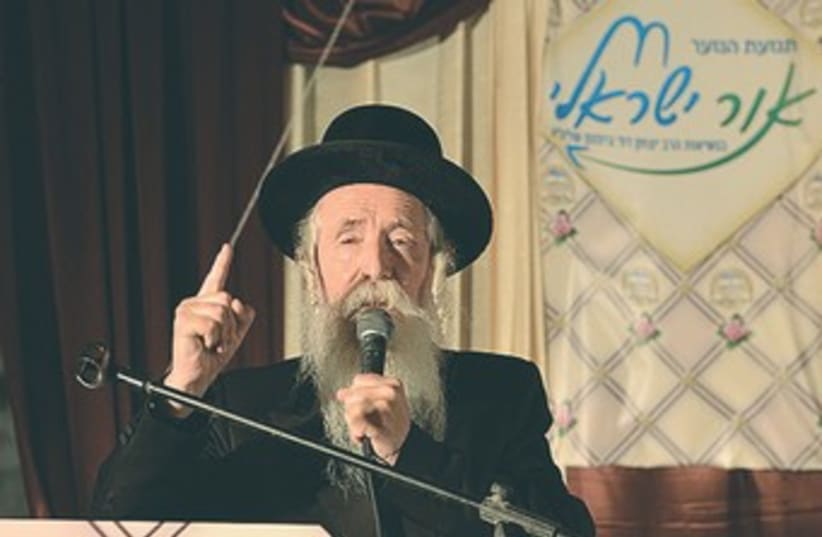 Rabbi Yitzchak Dovid Grossman 370 (photo credit: Israel Bardogo)