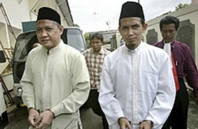 Indonesian terrorists  (photo credit: AP)