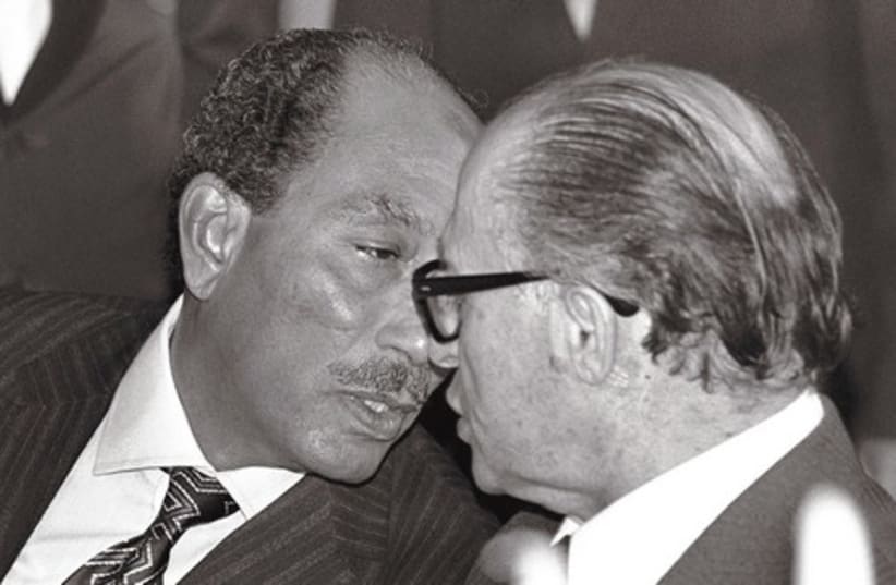 Begin and Sadat 521 (photo credit: Reuters)