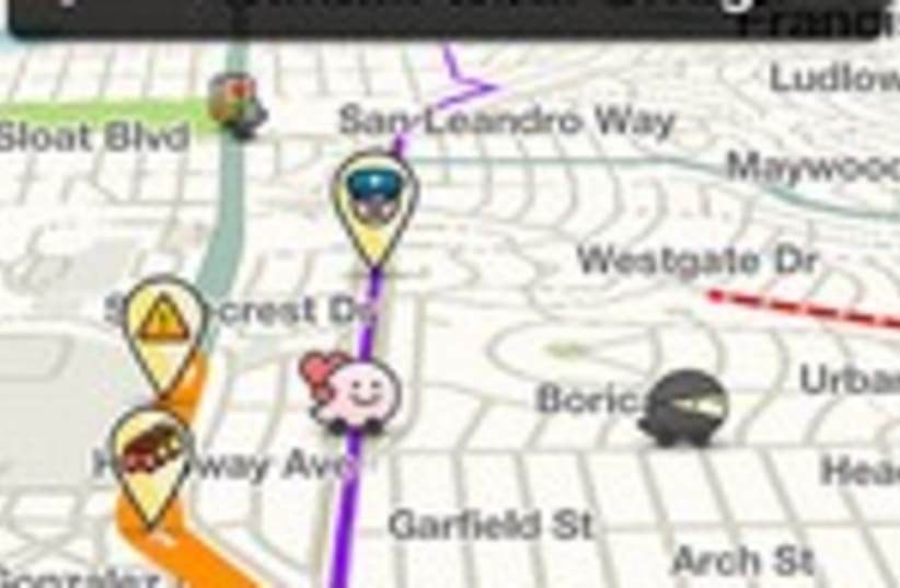 Waze navigation application 150 (photo credit: Courtesy Waze)