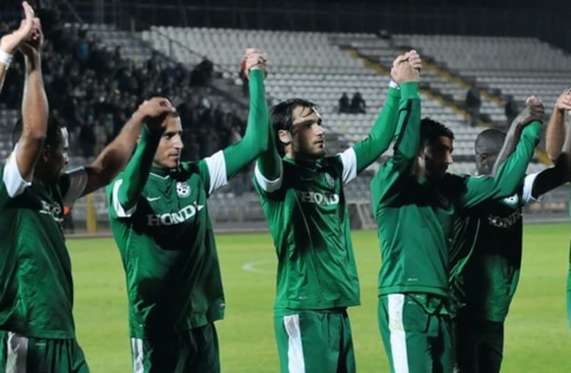 Haifa soccer team (photo credit: Uzi Gal)