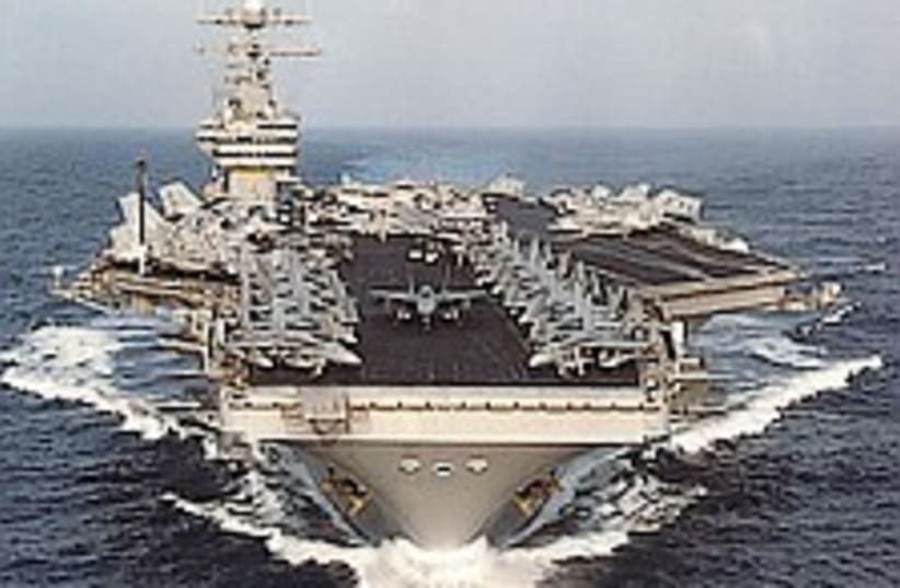 US carrier 224.88 (photo credit: AP)