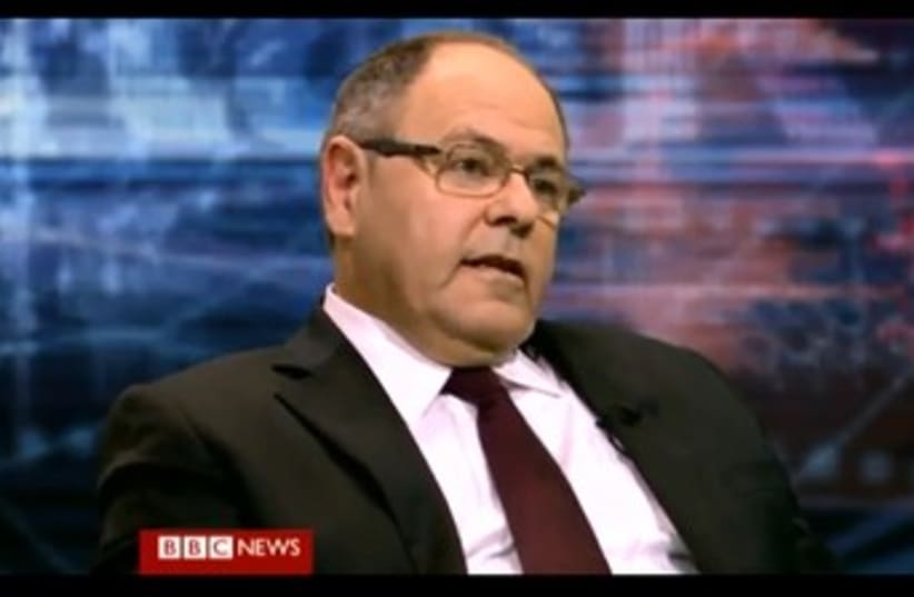 Dani Dayan on BBC  (photo credit: Screenshot)