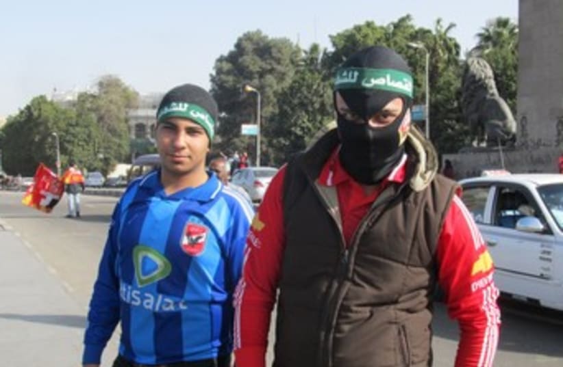 soccer hooligan egypt (photo credit: MELANIE LIDMAN)