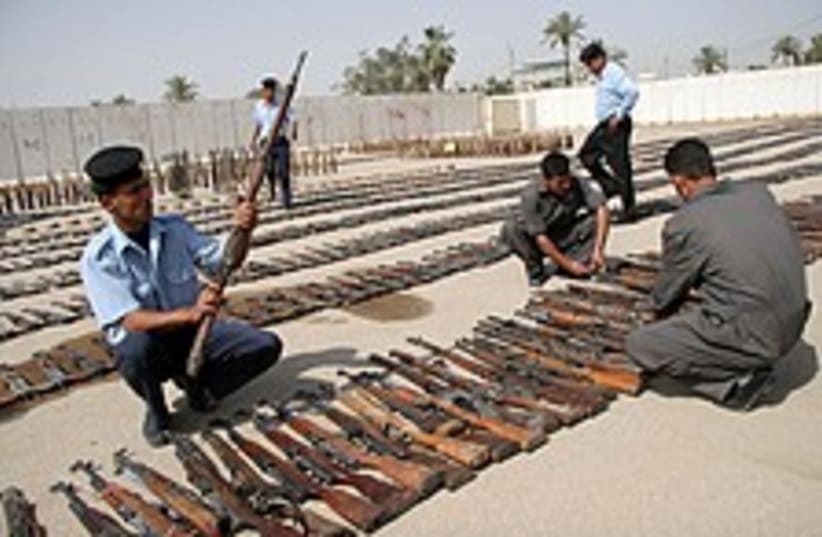 Iraq weapons 224.88 (photo credit: AP)