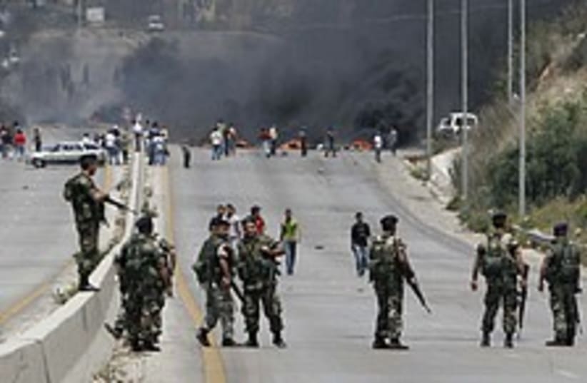 lebanon clashes 224.88 (photo credit: AP)