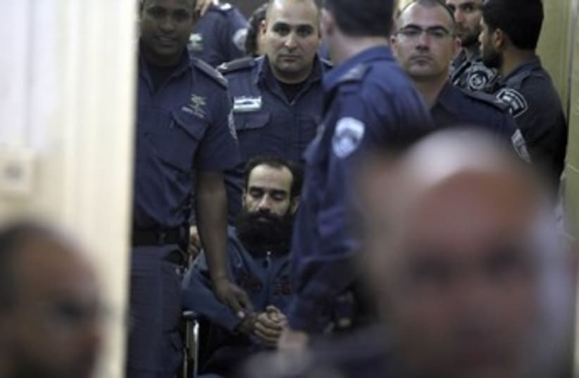 Samer Isssawi, hunger-striker 370 (photo credit: Marc Israel Sellem/ The Jerusalem Post)