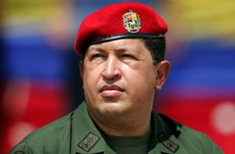 Venezuela President Hugo Chavez 370 (photo credit: REUTERS/Jorge Silva)