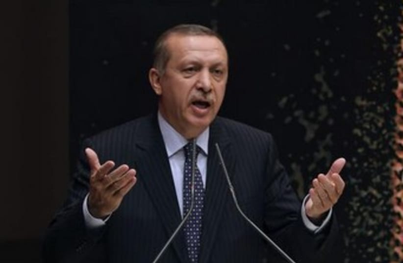 turkish PM Erdogan 370 (photo credit: REUTERS/Stringer)
