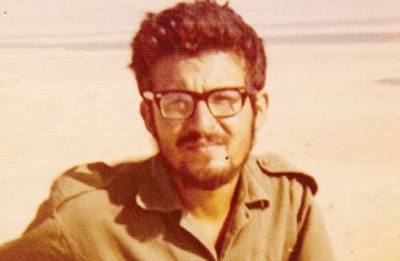 Dov during army service at Ras Sudr521 (photo credit: Courtesy Gefen Publishing)