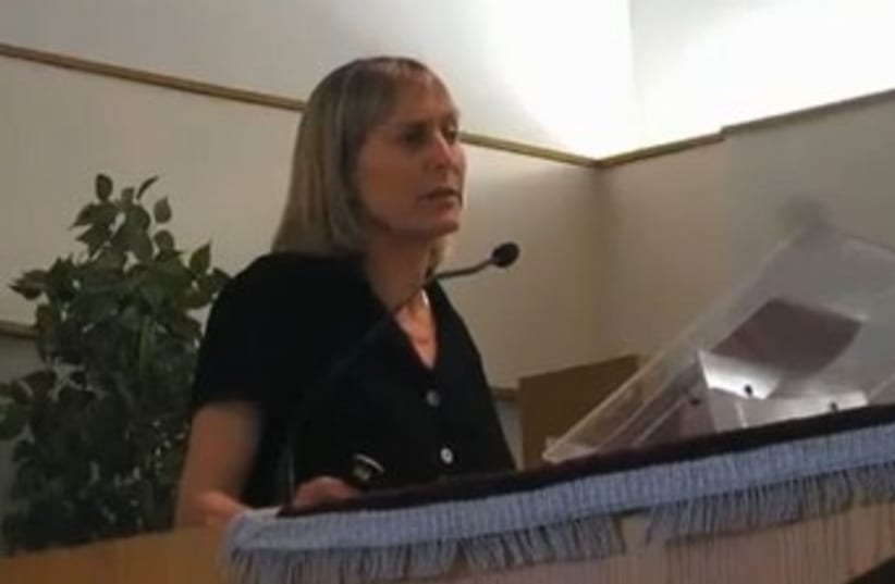 UCSC Hebrew lecturer Tammi Rossman-Benjamin 370 (photo credit: YouTube Screenshot)