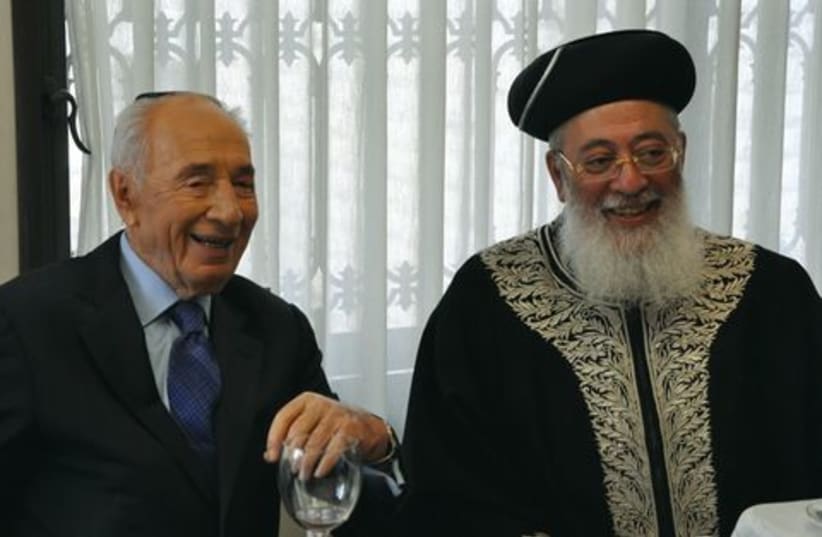 President Peres521 (photo credit: Spokesperson’s Department Beit Hanassi)