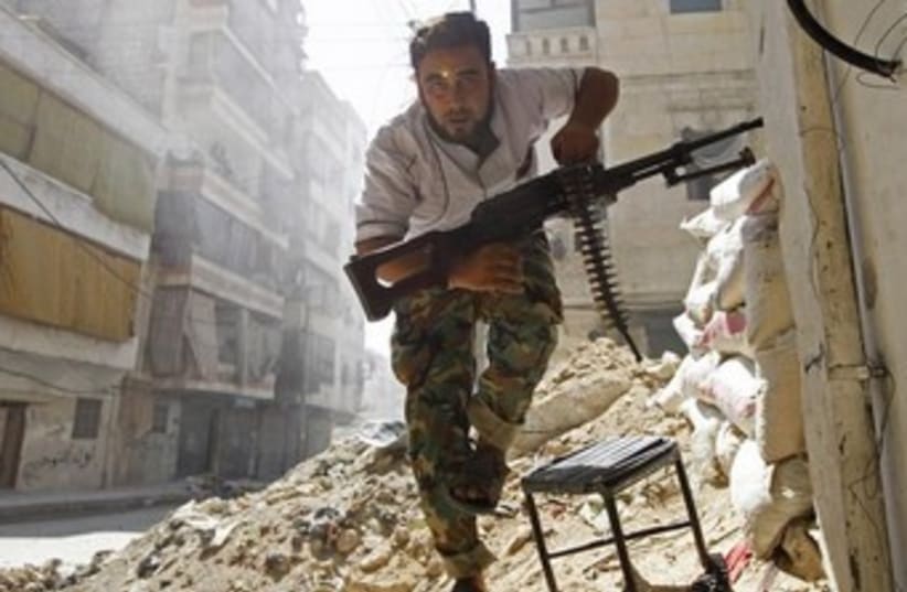 Free Syrian Army (photo credit: REUTERS/Goran Tomasevic)