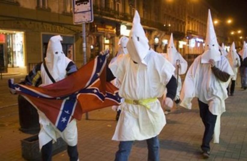 Klu Klux Klan (photo credit: REUTERS/Vasily Fedosenko)