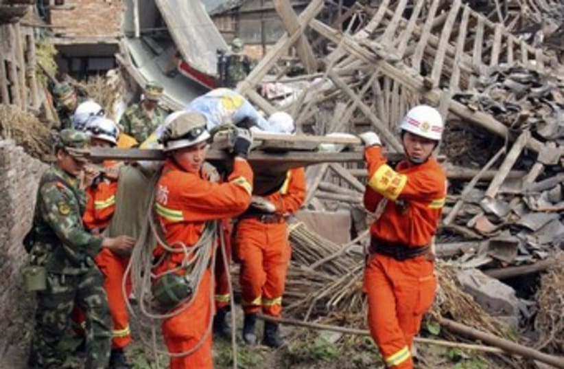 China Earthquake 370 (photo credit: REUTERS)