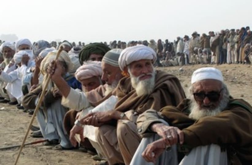 TRIBAL ELDERS Waziristan 370 (photo credit: Reuters)