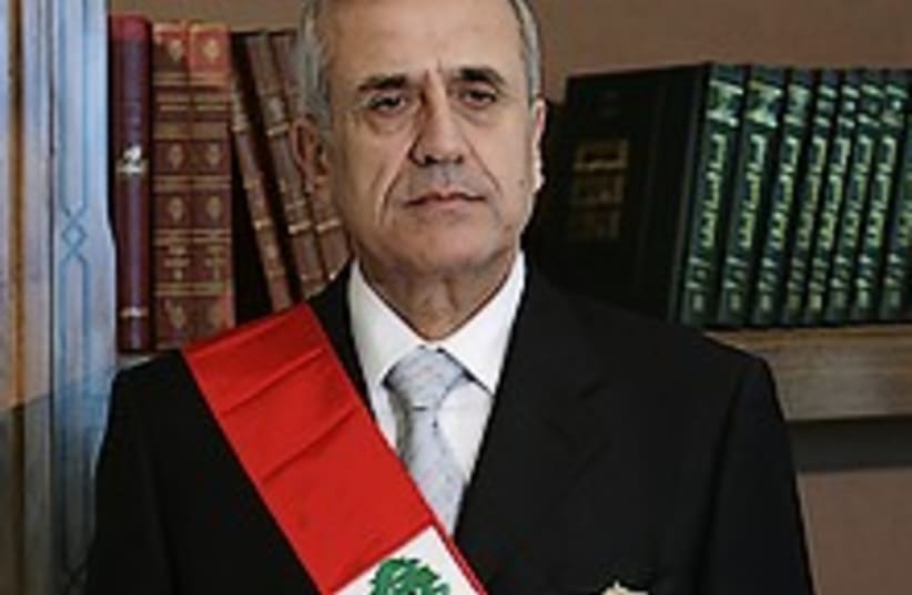 lebanon president 224.88 (photo credit: )
