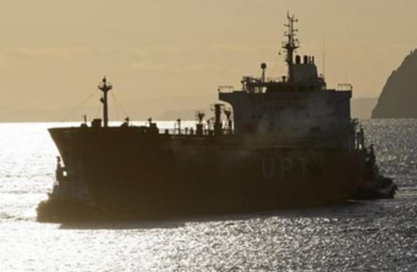 Iranian oil tanker 370 (photo credit: REUTERS)
