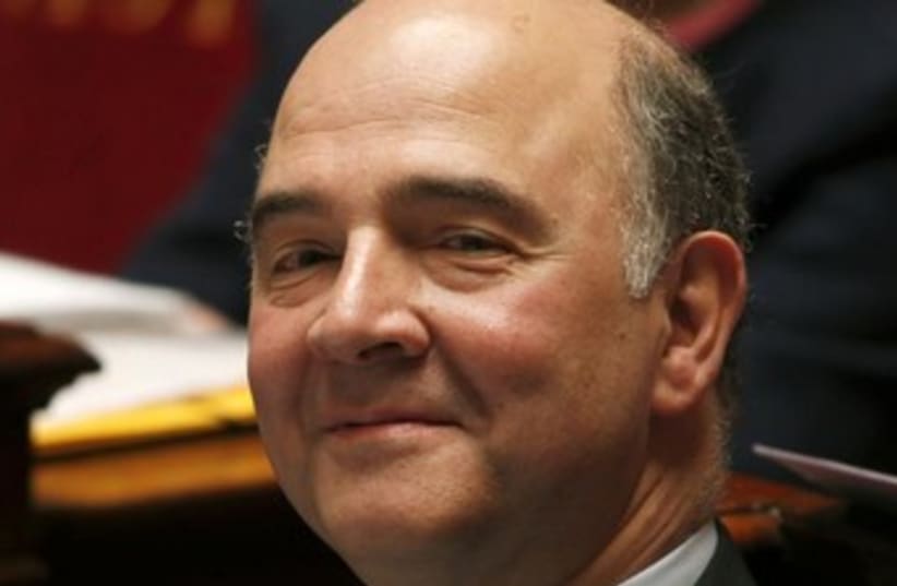 French finance minister Pierre Moscovici 370 (photo credit: REUTERS/Charles Platiau)