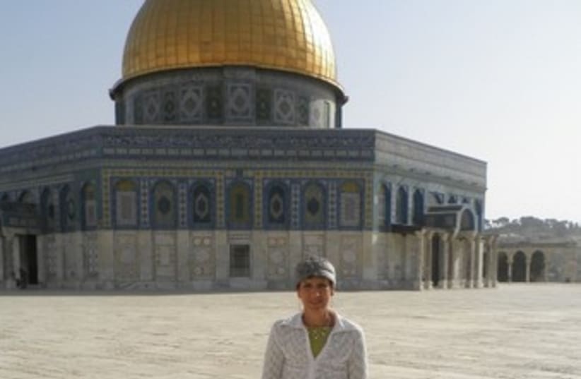 Shuli Muallem on Temple Mount 370 (photo credit: Shmulik Vilam)