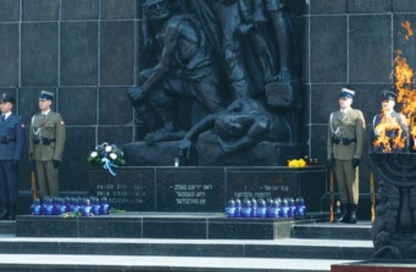 70th anniversary of the Warsaw Ghetto 370 (photo credit: REUTERS)