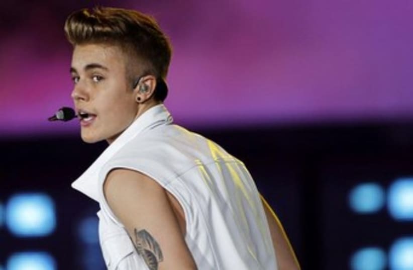 Justin Bieber (photo credit: Reuters)