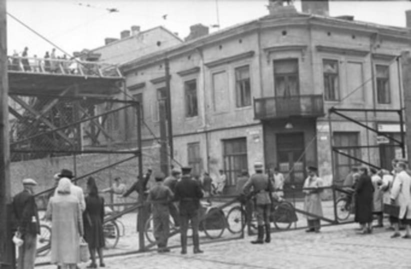  Warsaw Ghetto  (photo credit: Wikimedia Commons)