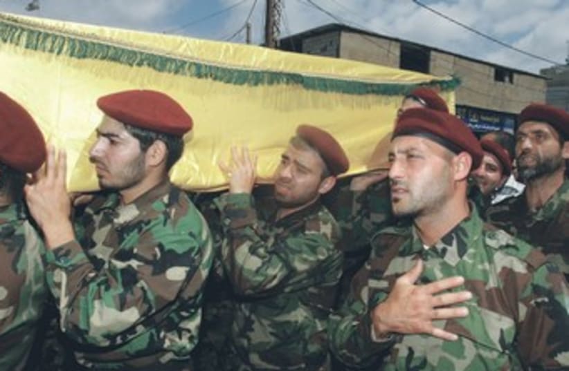 Hezbollah Beirut funeral370 (photo credit: REUTERS)