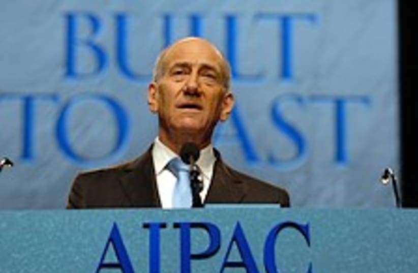Olmert AIPAC 224.88 (photo credit: GPO)