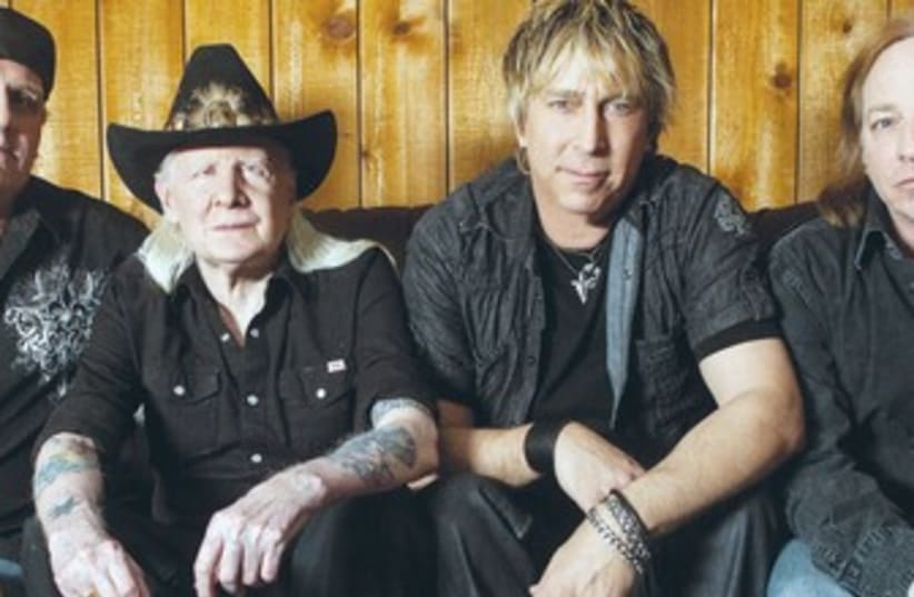 Johnny Winter and Paul Nelson 370  (photo credit: Courtesy PR)