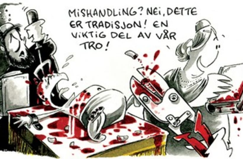 Dagbladet cartoon 370 (photo credit: Dagbladet)