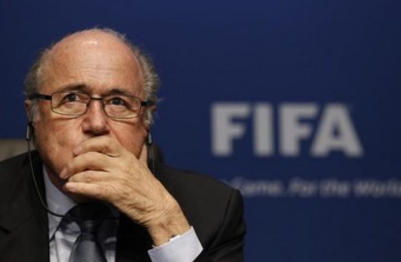 FIFA President Sepp Blatter 370 (photo credit: REUTERS/Michael Buholze)
