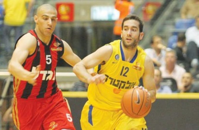 Maccabi Tel Aviv's Yogev Ohayon 370 (photo credit: Adi Avishai)